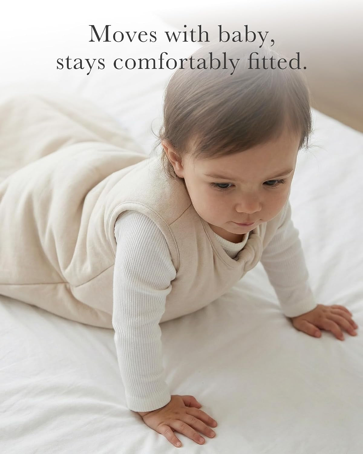 Bamboo Viscose Sleep Sack 1.0 Tog, Cozy Baby Sleeping Bag