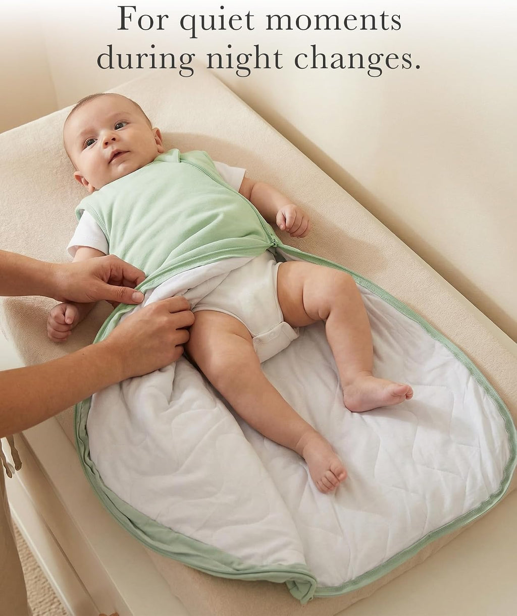 Bamboo Viscose Sleep Sack 1.0 Tog, Cozy Baby Sleeping Bag