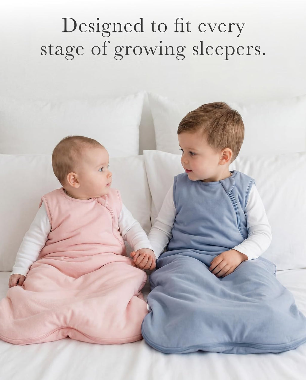 Bamboo Viscose Sleep Sack 1.0 Tog, Cozy Baby Sleeping Bag